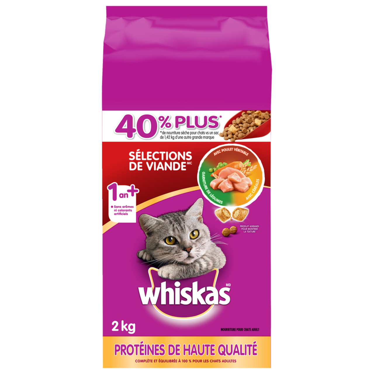 Nourriture Whiskas pour chat ｜ Achetez en ligne pas cher sur