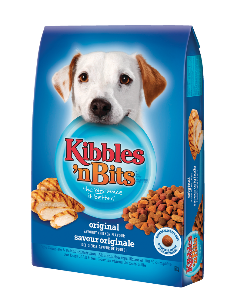 Kibbles 'N Bits Original Chicken Flavour All Ages Dry Dog Food, 6-kg | Canadian Tire