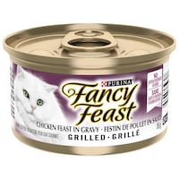Purina® Fancy Feast® Cat Food, Grilled Chicken, for Cats of all Ages/Sizes, 85-g Front_Elevated