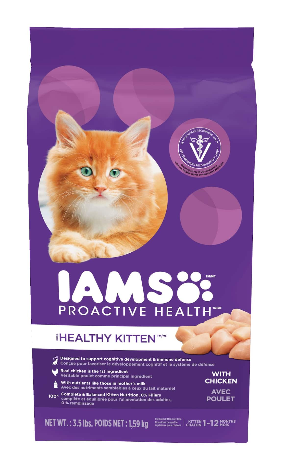 Iams proactive health hot sale kitten