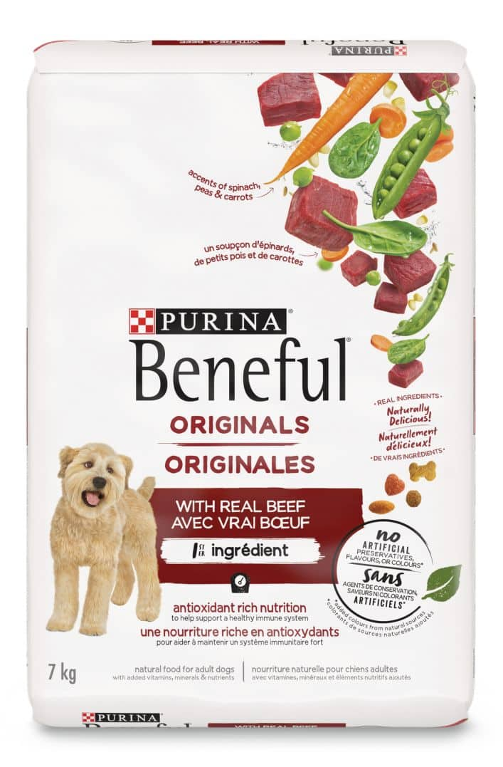 Nourriture seche pour chiens adultes Purina Beneful Originales au boeuf 7 kg Canadian Tire