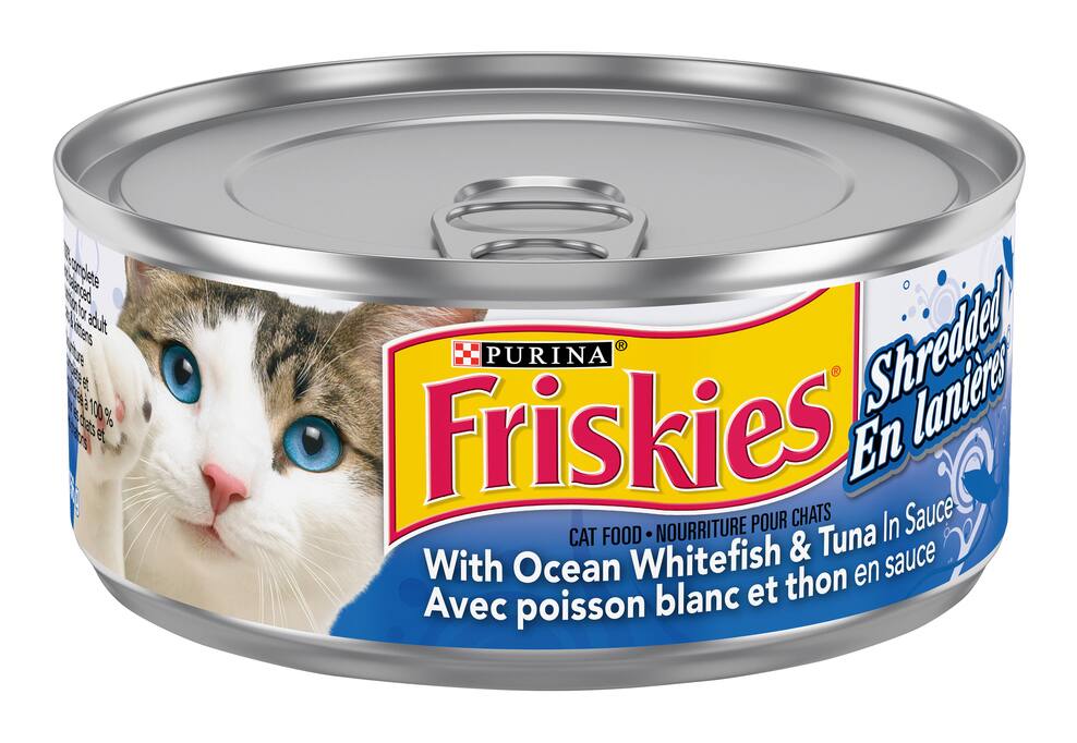 Purina Friskies® Ocean Whitefish & Tuna Wet Cat Food, 156 g | Canadian Tire