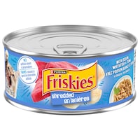 Purina Friskies® Shredded Ocean Whitefish & Tuna Wet Cat Food, 156 g