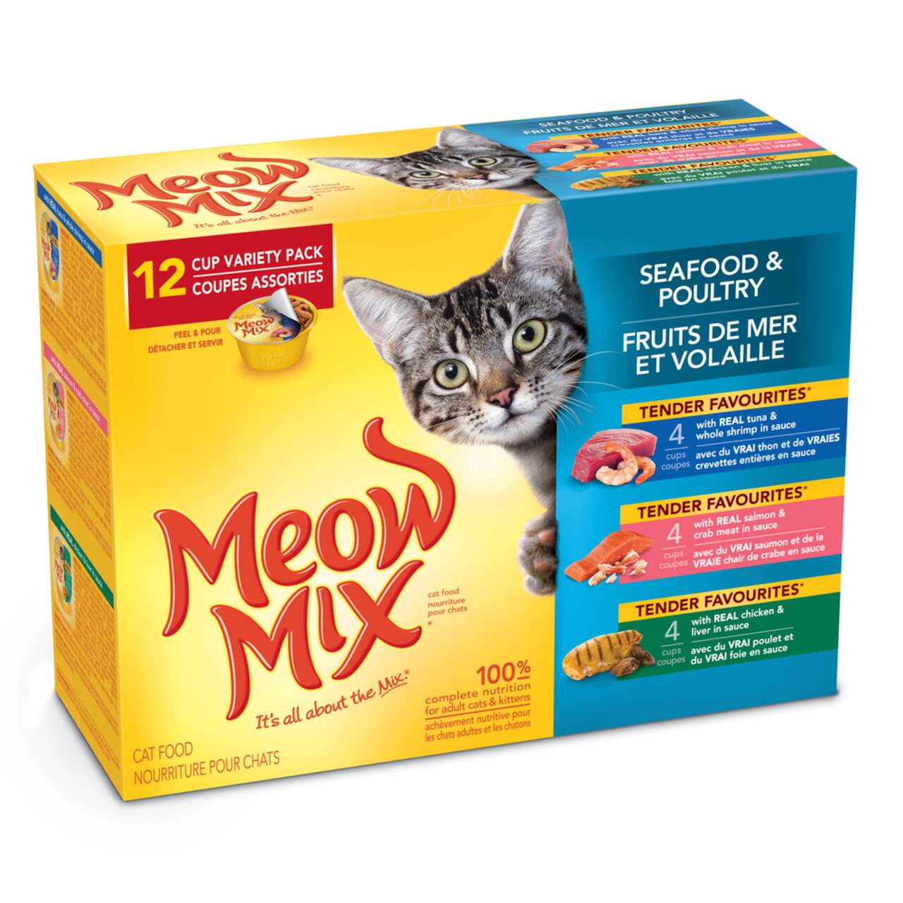 Meow Mix Market Variety Wet Cat Food 12 Pk Canadian Tire