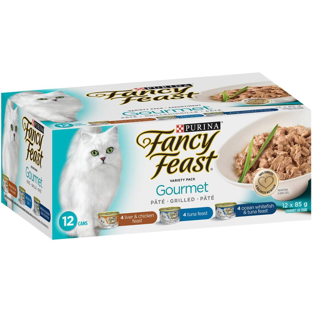 Purina® Fancy Feast® Gourmet Cat Food Variety, 12-pk, 85-g | Canadian Tire