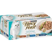 Purina® Fancy Feast® Gourmet Cat Food Variety, 12-pk, 85-g