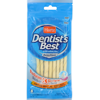 Hartz Dentist's Best Twists, 12-cm, 8-pk
