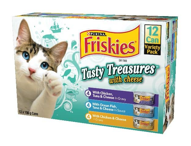 Friskies tasty 2024 treasures with cheese