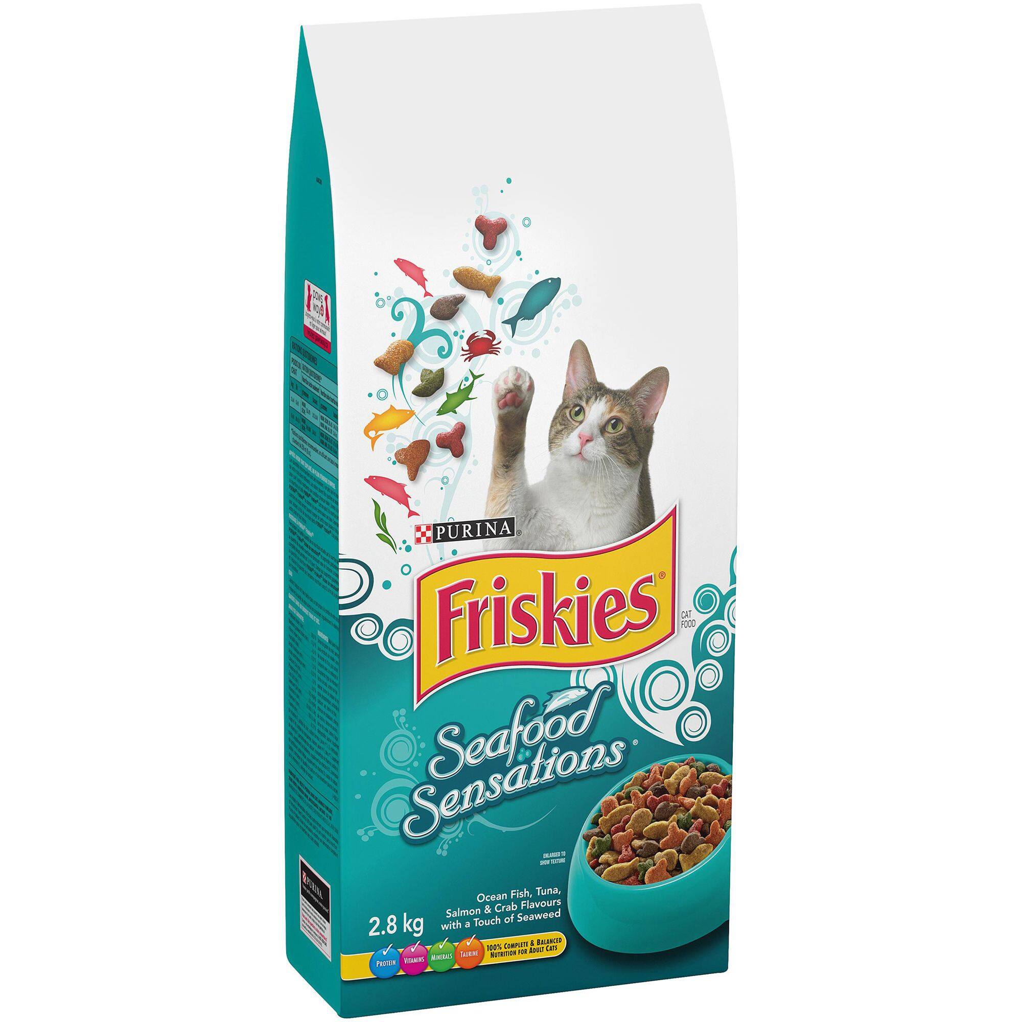 Friskies seafood hot sale cat food