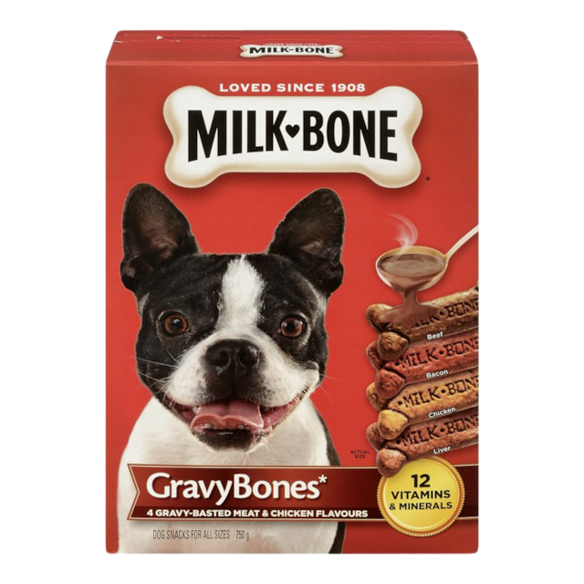 MilkBone GravyBones Dog Treats, 750g Canadian Tire