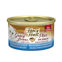 Purina Fancy Feast Gravy Lovers Whitefish Wet Cat Food, 85 g