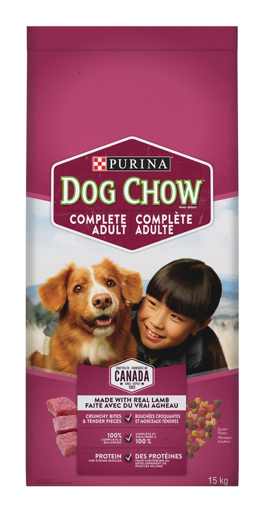 Purina Dog Chow® ComPlete Lamb Adult Dry Dog Food, 15kg Canadian Tire