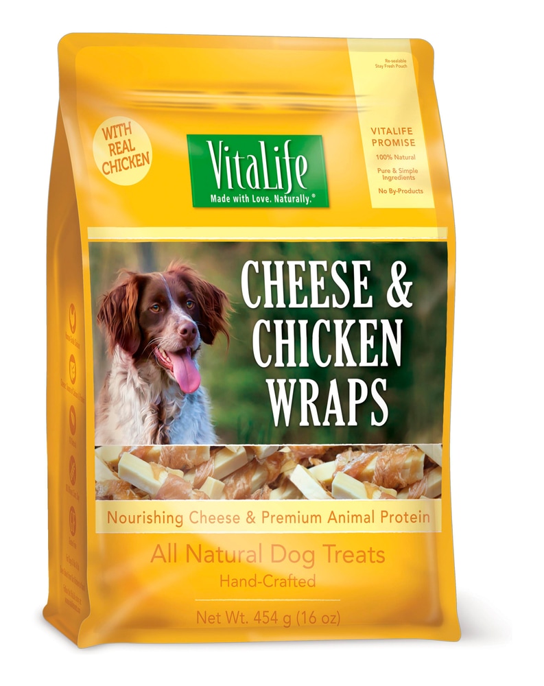 Vitalife Cheese & Chicken Wraps Dog Treats, 454g Canadian Tire