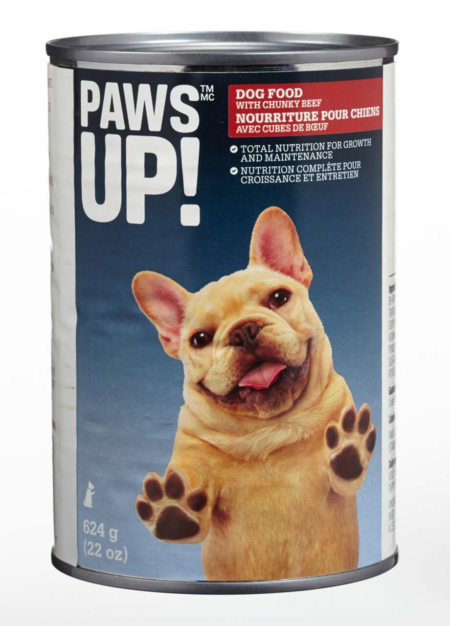 Paws up dog store food