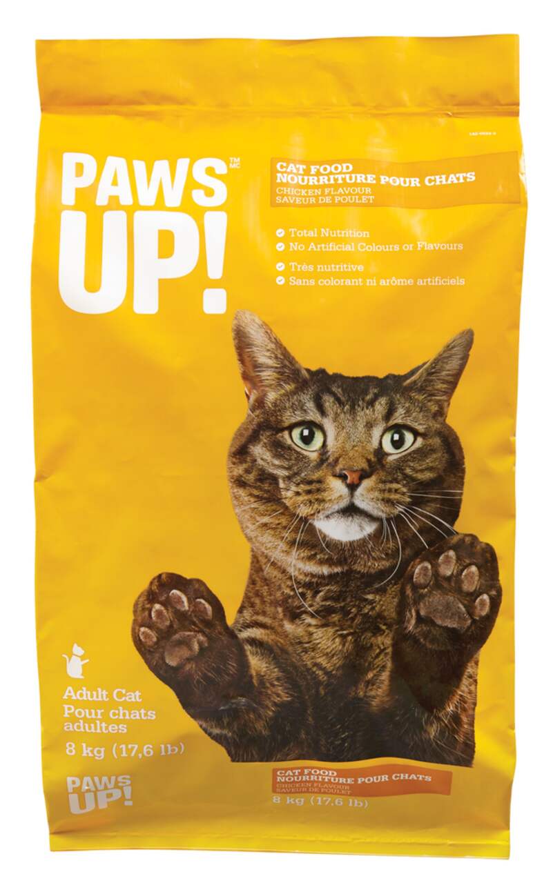 PAWS UP Chicken Dry Cat Food 8 kg Canadian Tire