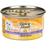 Fancy Feast Grilled Turkey & Cheddar Cheese Wet Cat Food, 85-g Front_Elevated