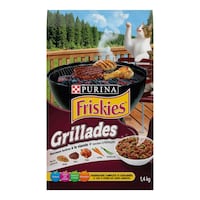 Nourriture sèche pour chats Friskies Grillades tendres et croquantes, 1,4 kg Front_Flat