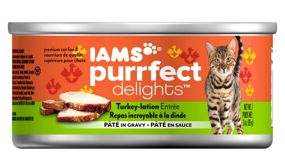 Iams purrfect grain free flaked best sale in sauce