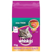 Nourriture sèche pour chats adultes Whiskas Sélections de thon, 4 kg Front_Flat