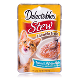 Ragoût Delectables, thon et poisson blanc, 40&nbsp;g