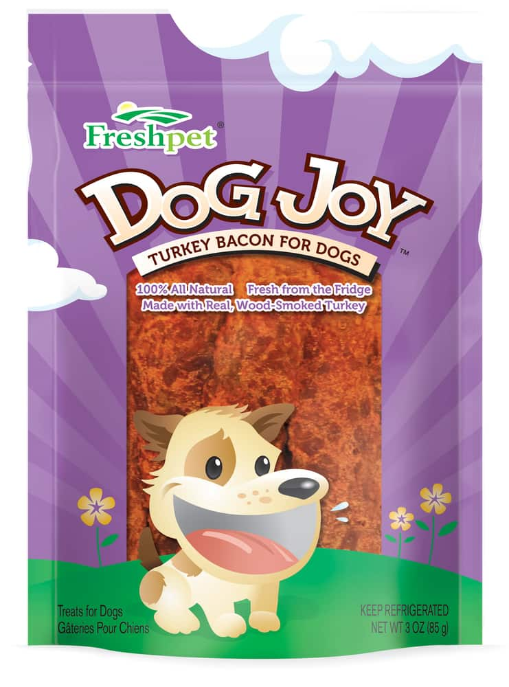 dog joy turkey bacon