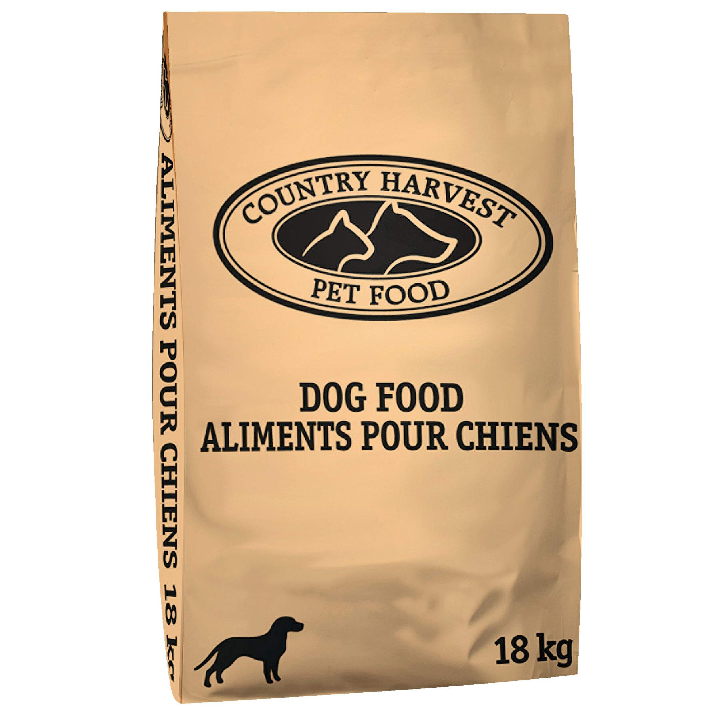 Country Harvest Chicken Flavour All Ages Dry Dog Food, 18-kg Front_Angled_Right