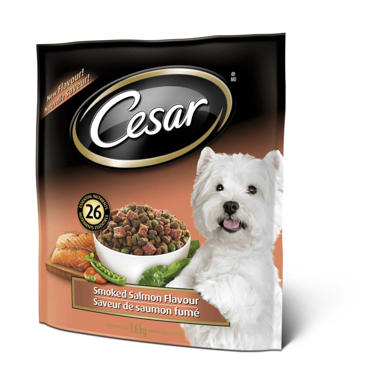 Cesar dry dog outlet food