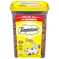 Whiskas Temptations Tasty Chicken Flavour Value Size Classic Cat Treats, 454-g Front_Flat