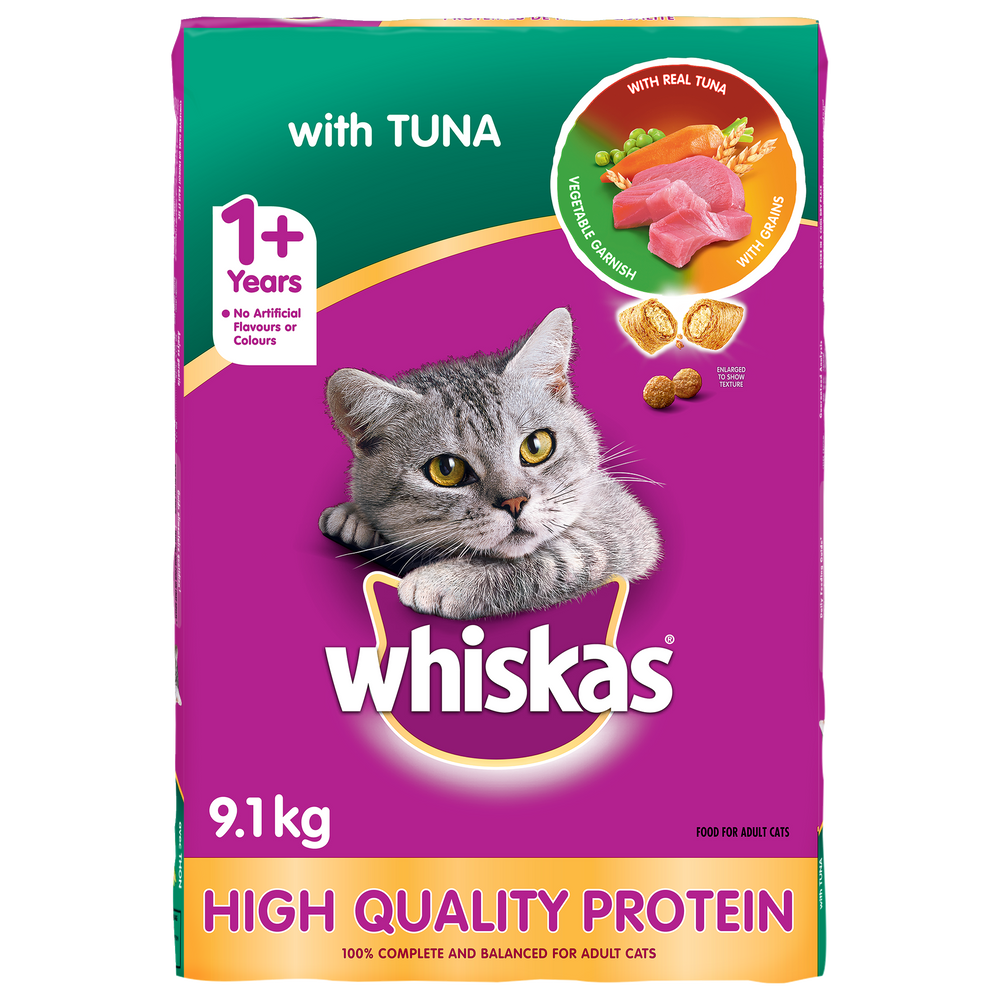 Whiskas Tuna Dry Cat Food, 9.1kg Canadian Tire