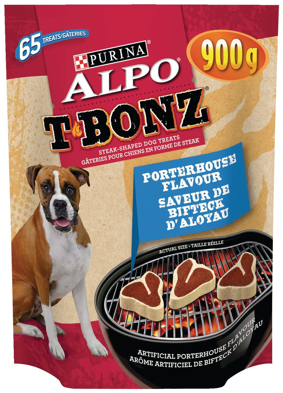 Purina AlPo T Bonz Porterhouse Flavour Dog Treats 65 Pk 900 g Canadian Tire