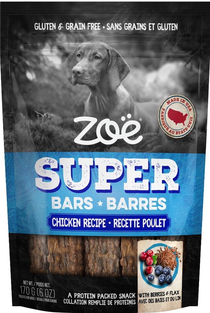 Zoe SuPer Bars Chicken Dog Treats, 170g Canadian Tire