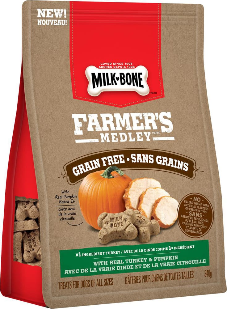 Milk bone farmer's 2024 medley grain free