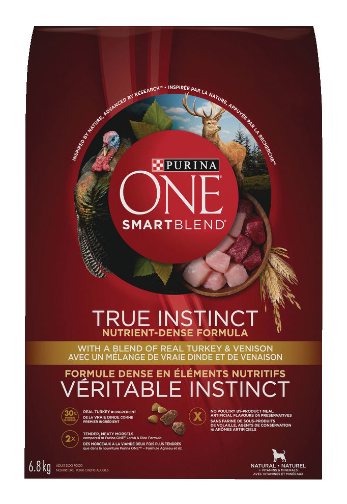 purina one venison and turkey dog food