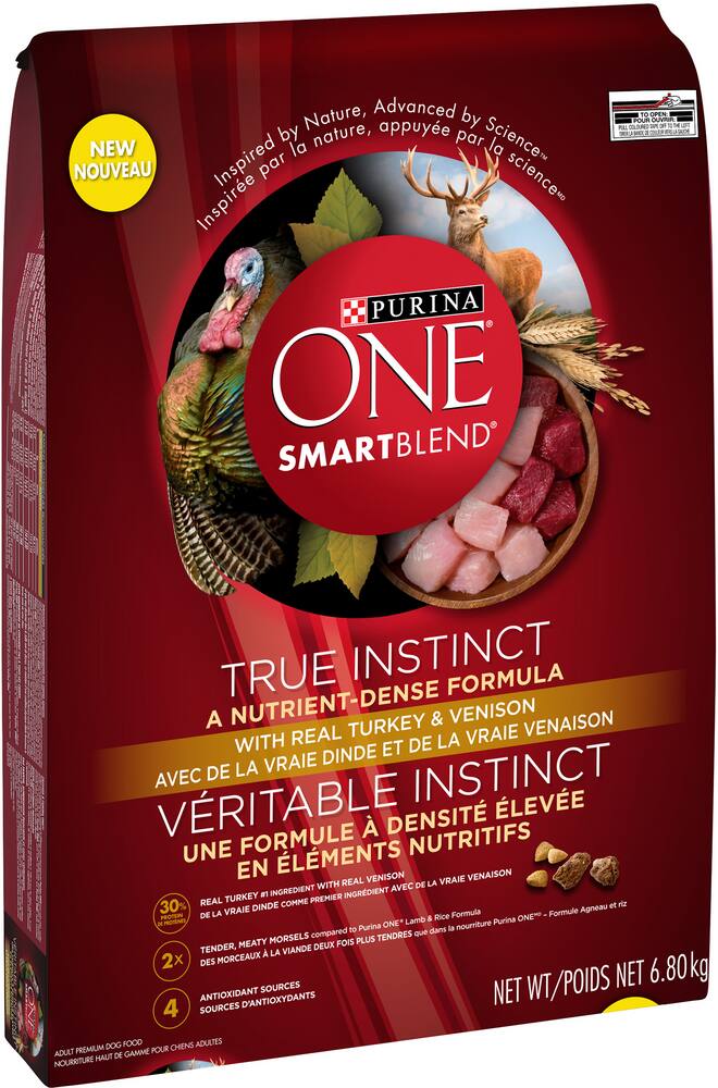 purina one venison and turkey dog food