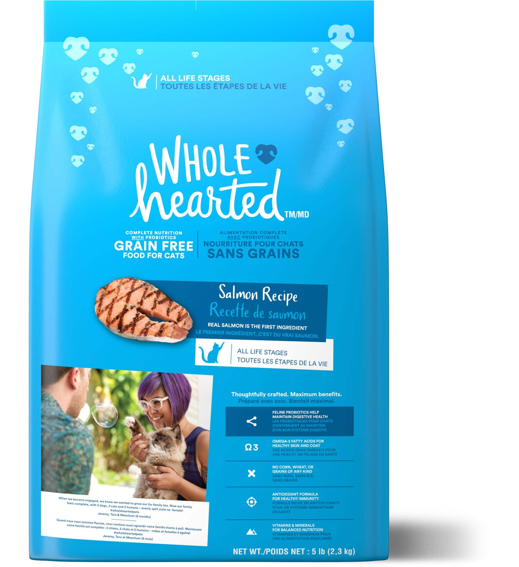 Wholehearted grain free cat food sale reviews