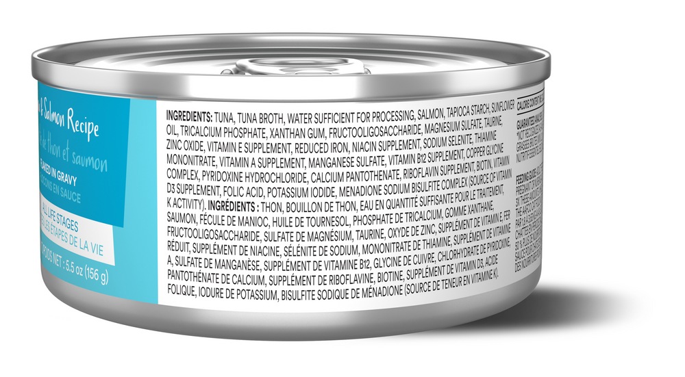 WholeHearted GrainFree Tuna & Salmon In Gravy Wet Cat Food, 155g