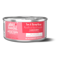 WholeHearted Grain-Free Tuna & Shrimp In Gravy Wet Cat Food, 155-g Front_Elevated