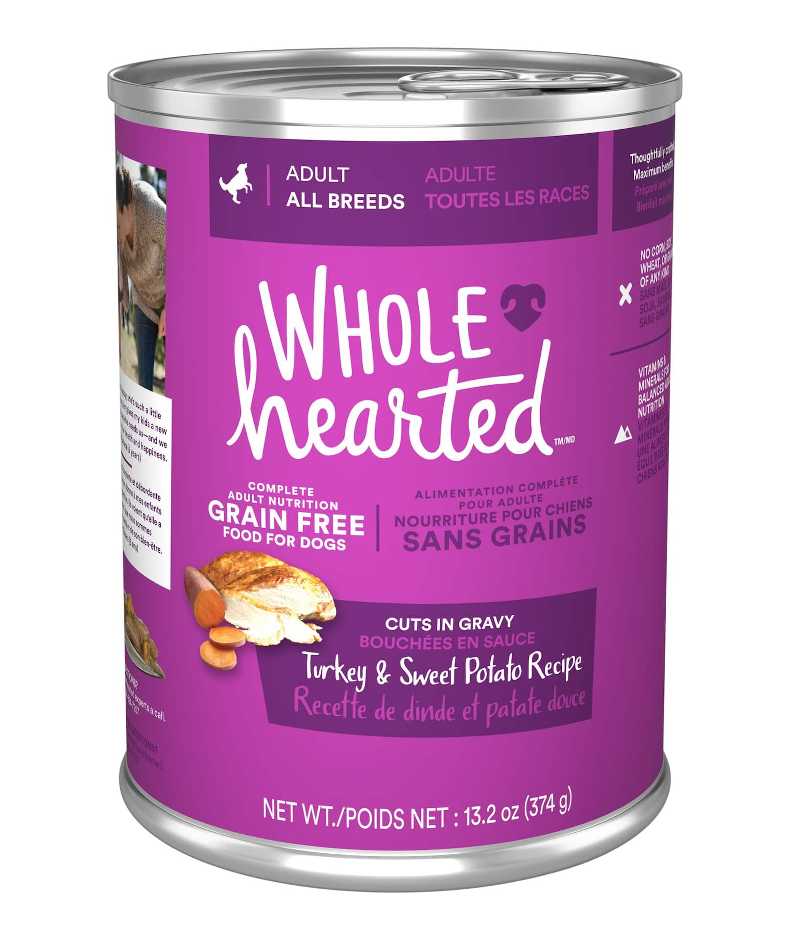 Wholehearted egg and 2024 potato dog food