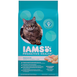 IAMS Proactive Health Indoor Weight & Hairball Care Adult Dry Cat Food, 3.2-kg Front_Flat
