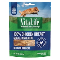 VitaLife Chicken Tenders Dog Treats, 400-g