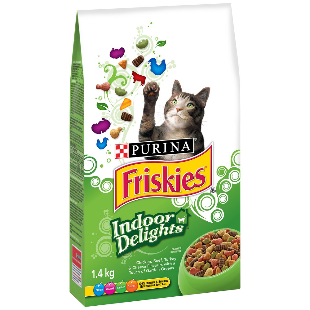 Purina Friskies® Indoor Delights® Dry Cat Food, 1.4kg Canadian Tire