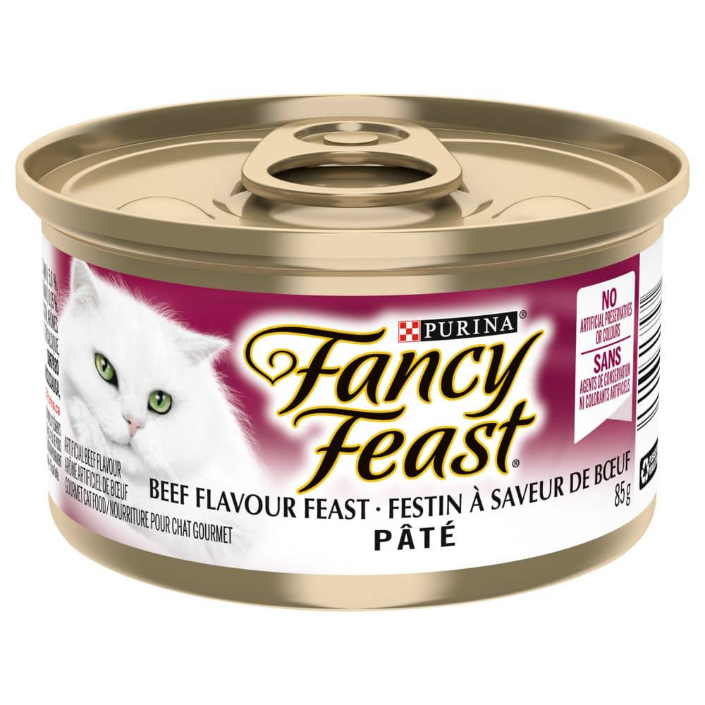 Purina Fancy Feast Beef Pate Wet Cat Food 85 g Canadian Tire