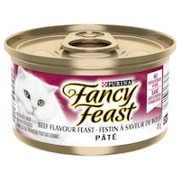 Purina Fancy Feast® Beef Pate Wet Cat Food, 85-g Front_Elevated