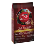Purina ONE® SmartBlend™ True Instinct Turkey & Venison Adult Dry Dog Food, 1.7-kg Front_Angled_Right