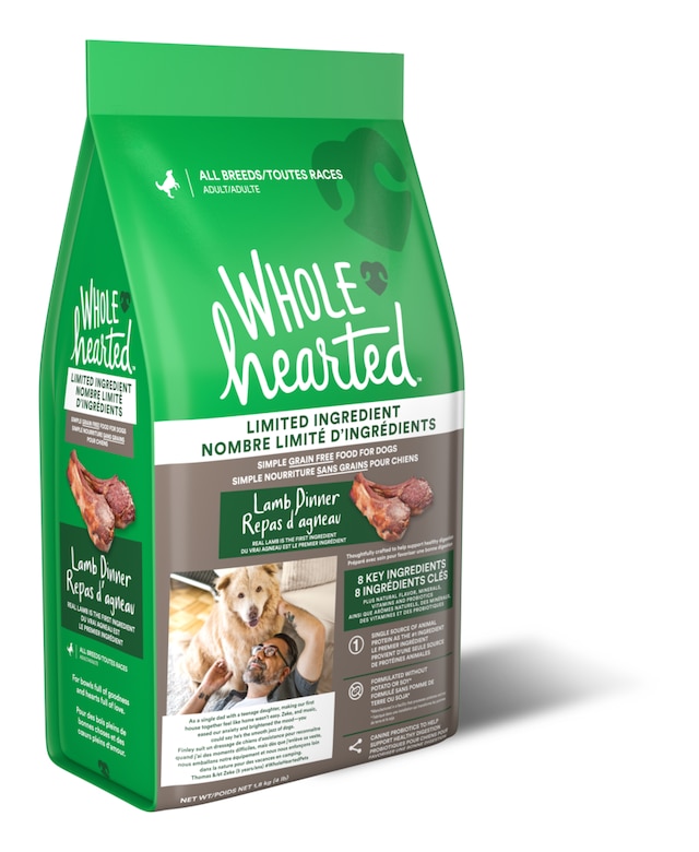 WholeHearted Grain Free Limited Ingredient Lamb Recipe Dry Dog Food for