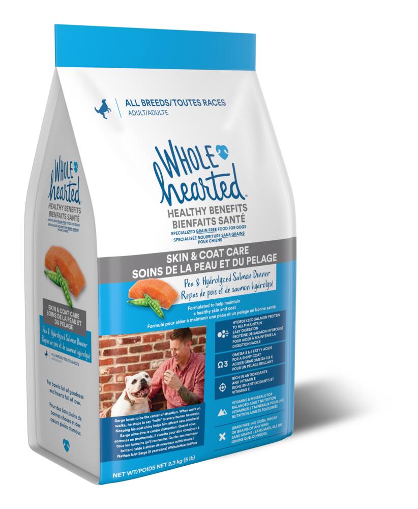 wholehearted skin and coat care dog food