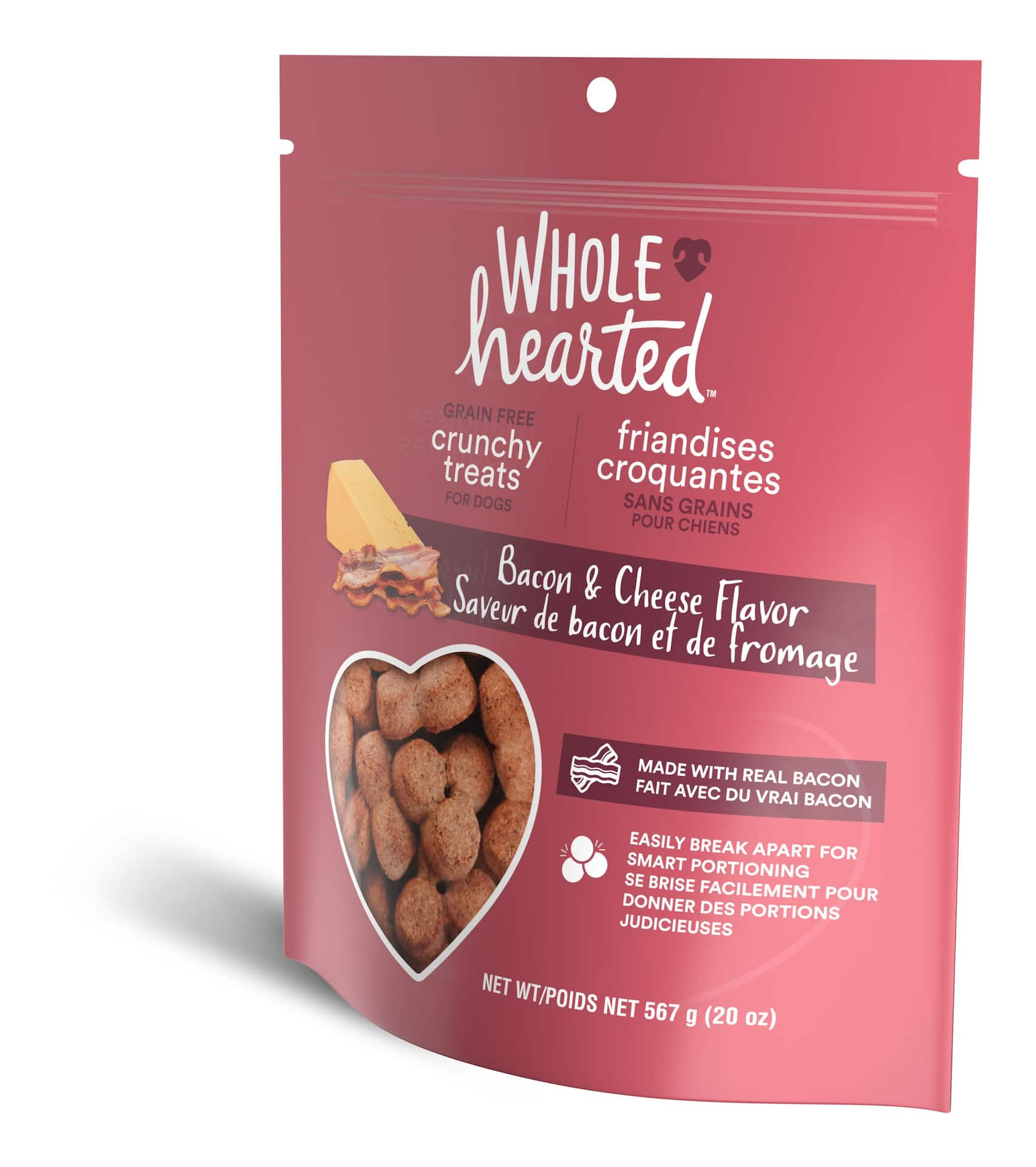 Wholehearted crunchy sales treats for dogs