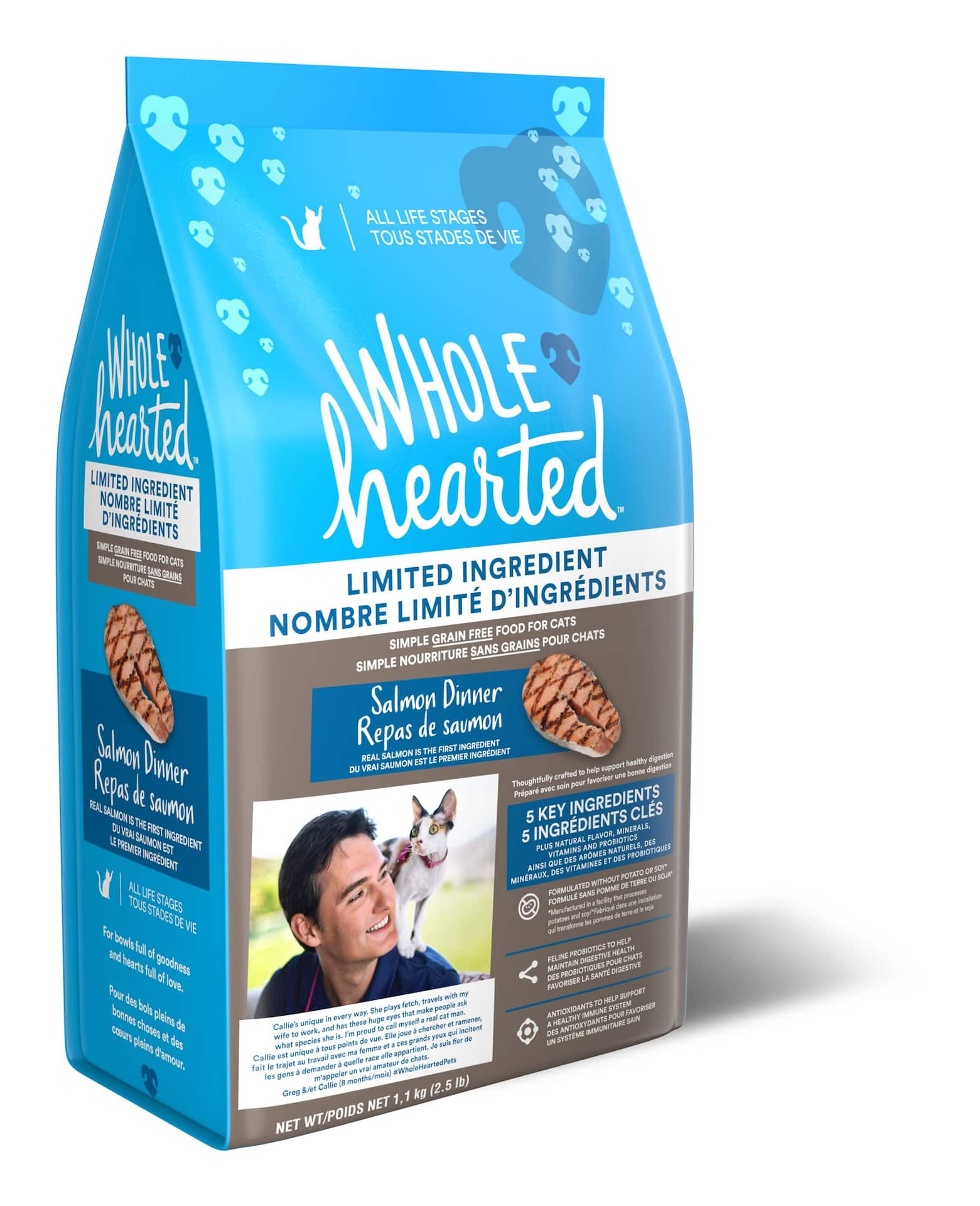 Wholehearted limited ingredient outlet salmon