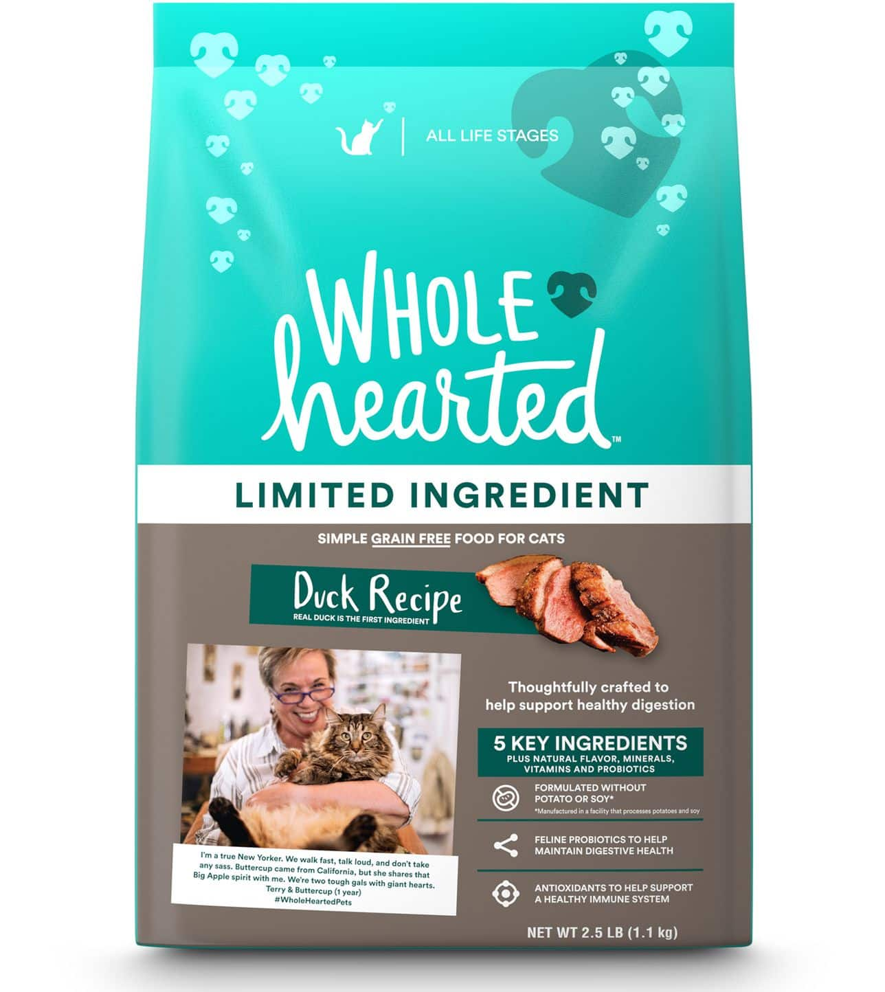 Wholehearted dog food duck and outlet lentil