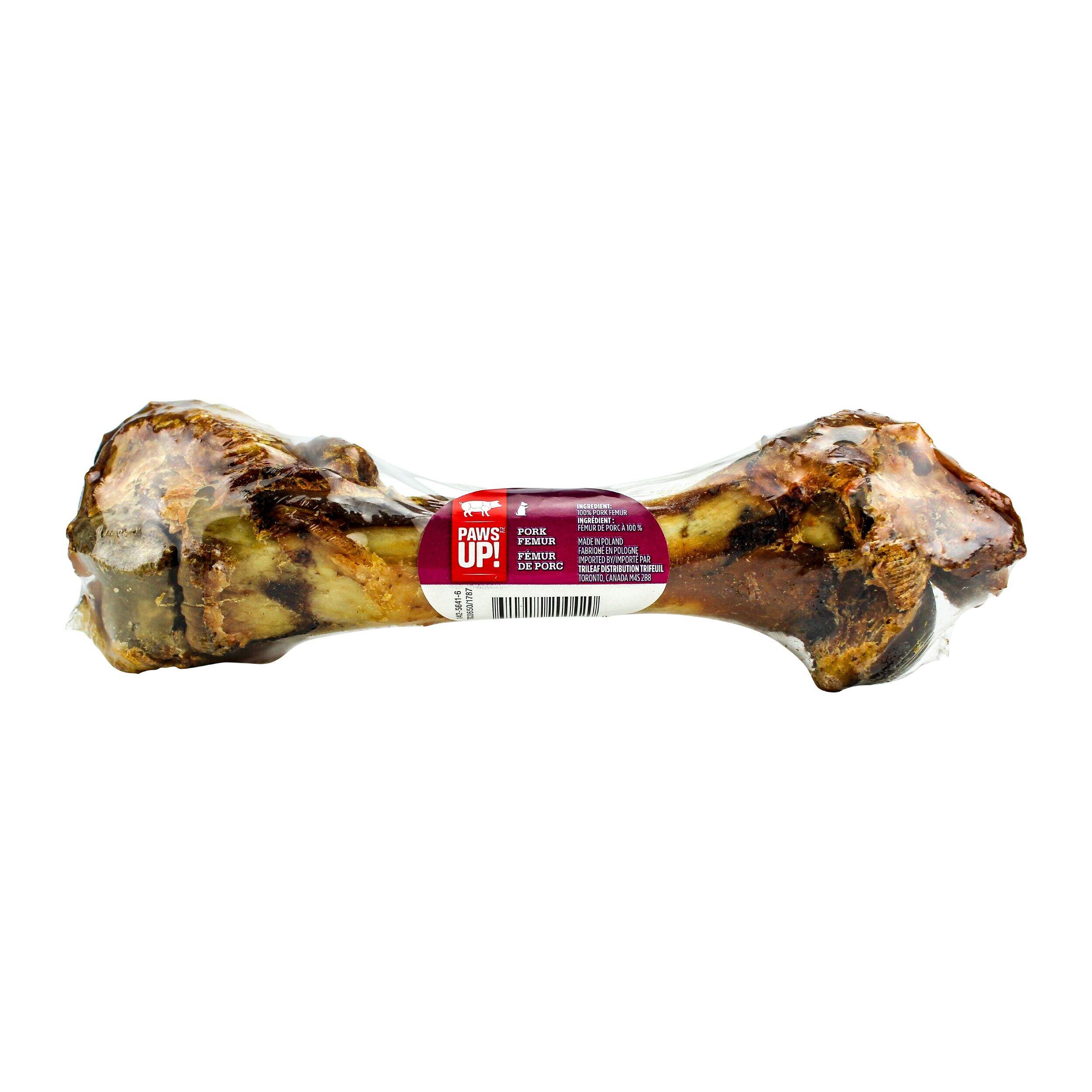 PAWS UP! Gâteries pour chiens fémur de porc, 250 g Front_Flat